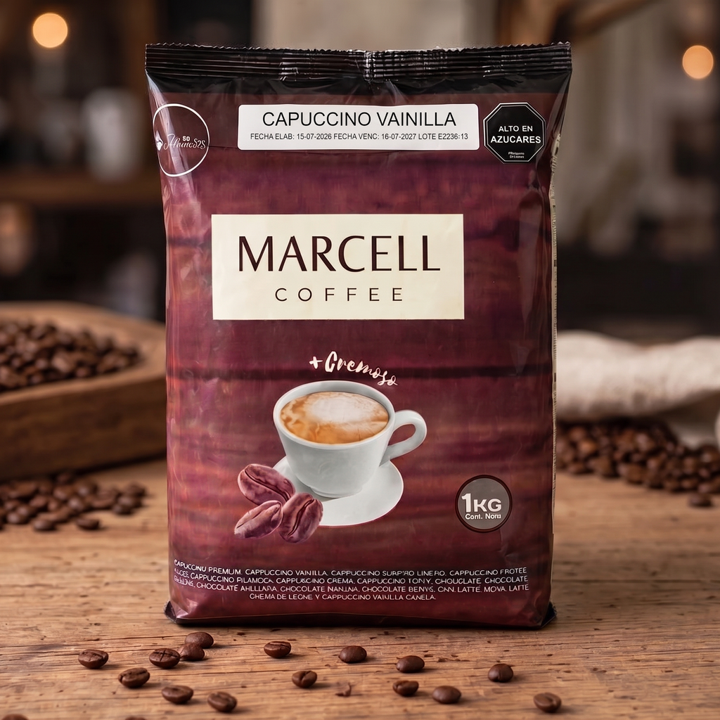 Capuchino Vainilla / Capuccino Vainilla para Máquinas Vending